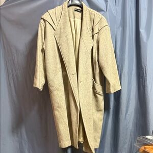 Abella Cream Trench Coat